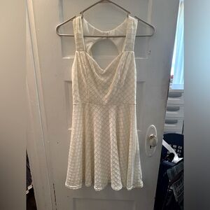 Cream vintage style dress